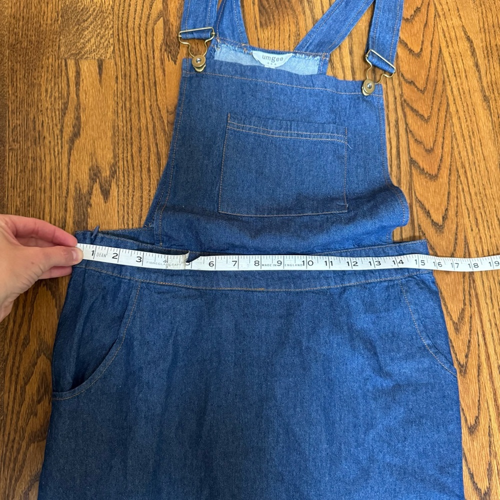 NWT Umgee Blue Overall Dress Small - Picture 12 of 13